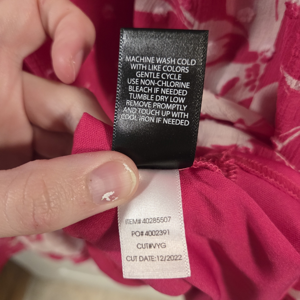 EUC Torrid Mini Clip Dot Babydoll Dress- Size 2x - Picture 13 of 13